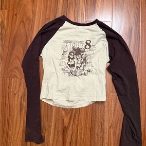 Vintage Graphic Long Sleeve Shirt